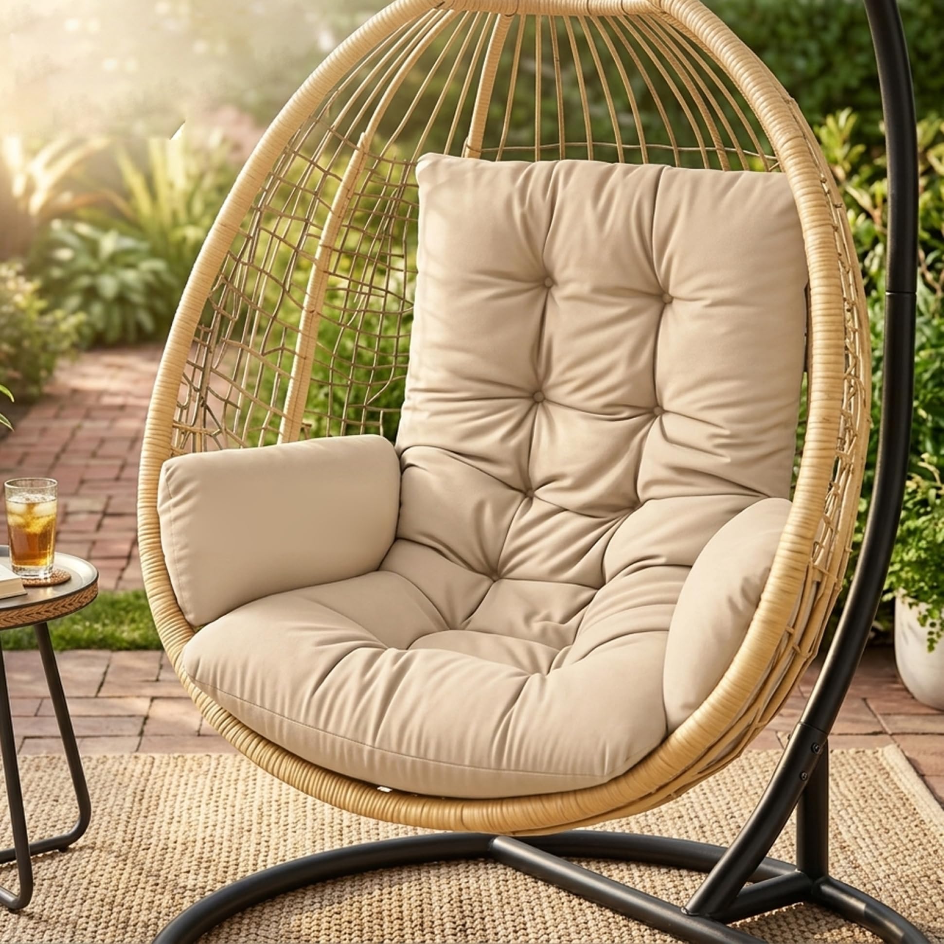 Outdoor Furniture Egg Chair - وسادة بديلة لكرسي البيضة، وسائد مقعد
