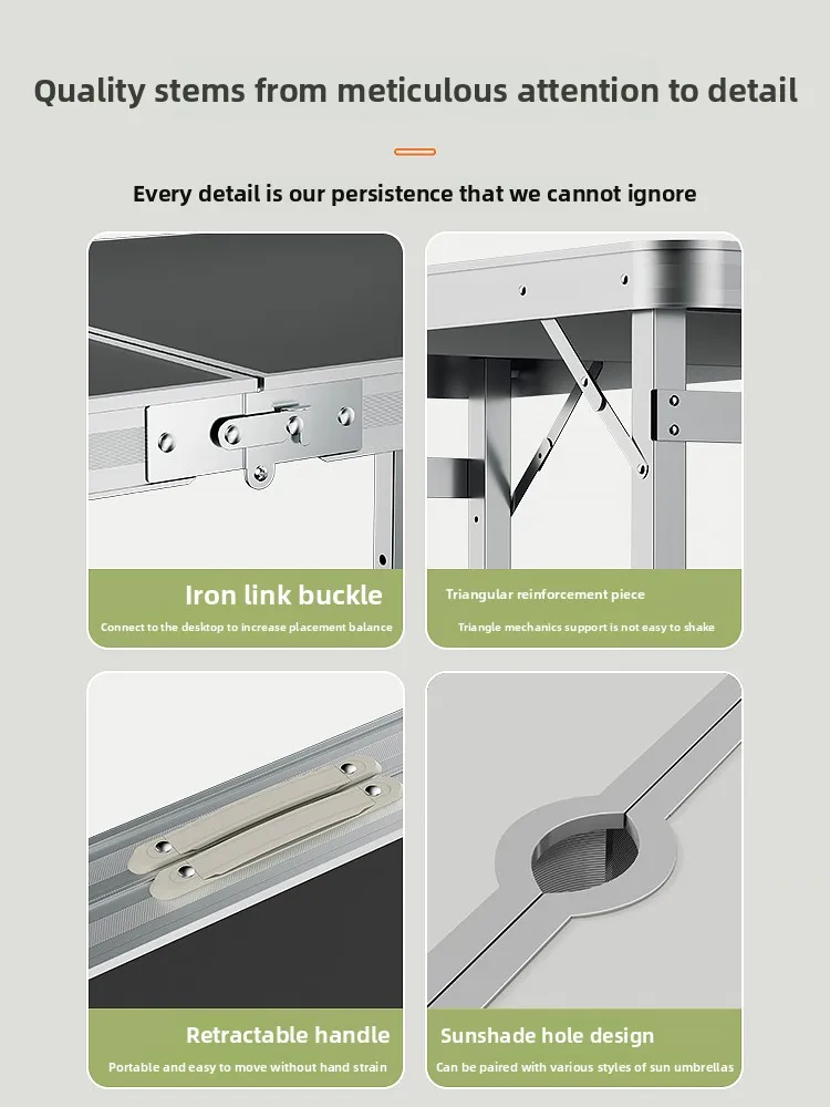 Outdoor Furniture Vendors - طاولات قابلة للطي لبيائعين الشوارع، طاولات