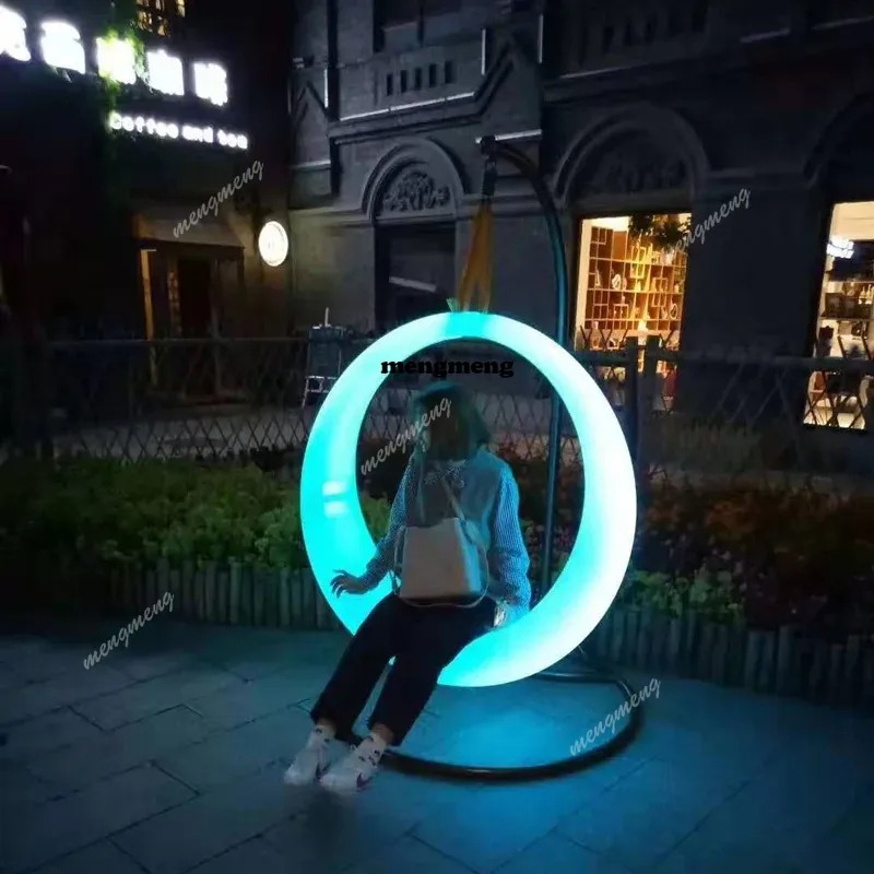 Outdoor Furniture Egg Chair - إضاءة LED خارجية، أثاث خارجي بإضاءة