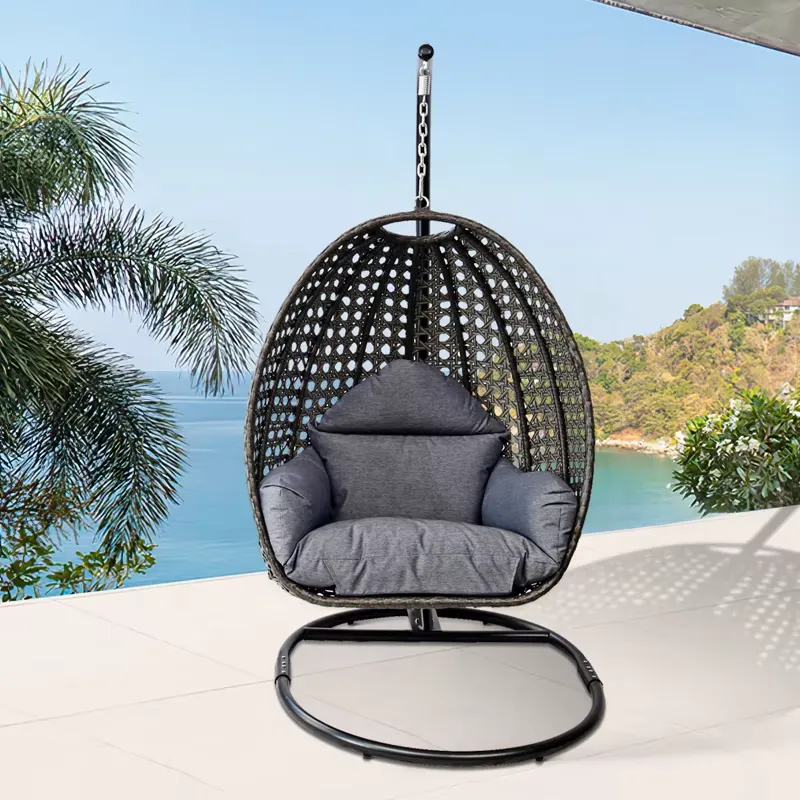 Outdoor Furniture Egg Chair - كرسي أرجوحة معلق على شكل بيضة