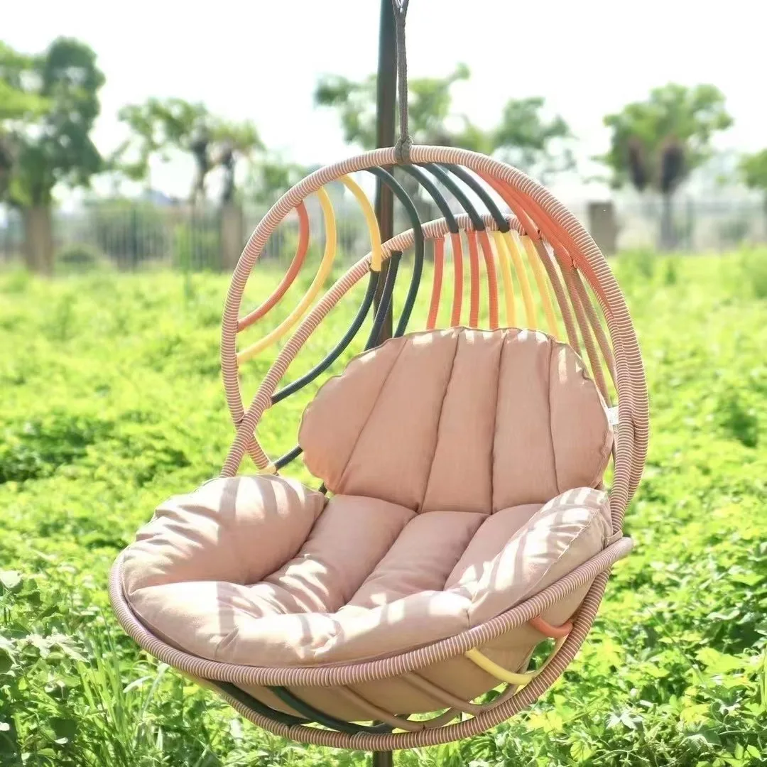 Outdoor Furniture Egg Chair - أثاث حديقة فناء معلق كرسي شاطئ