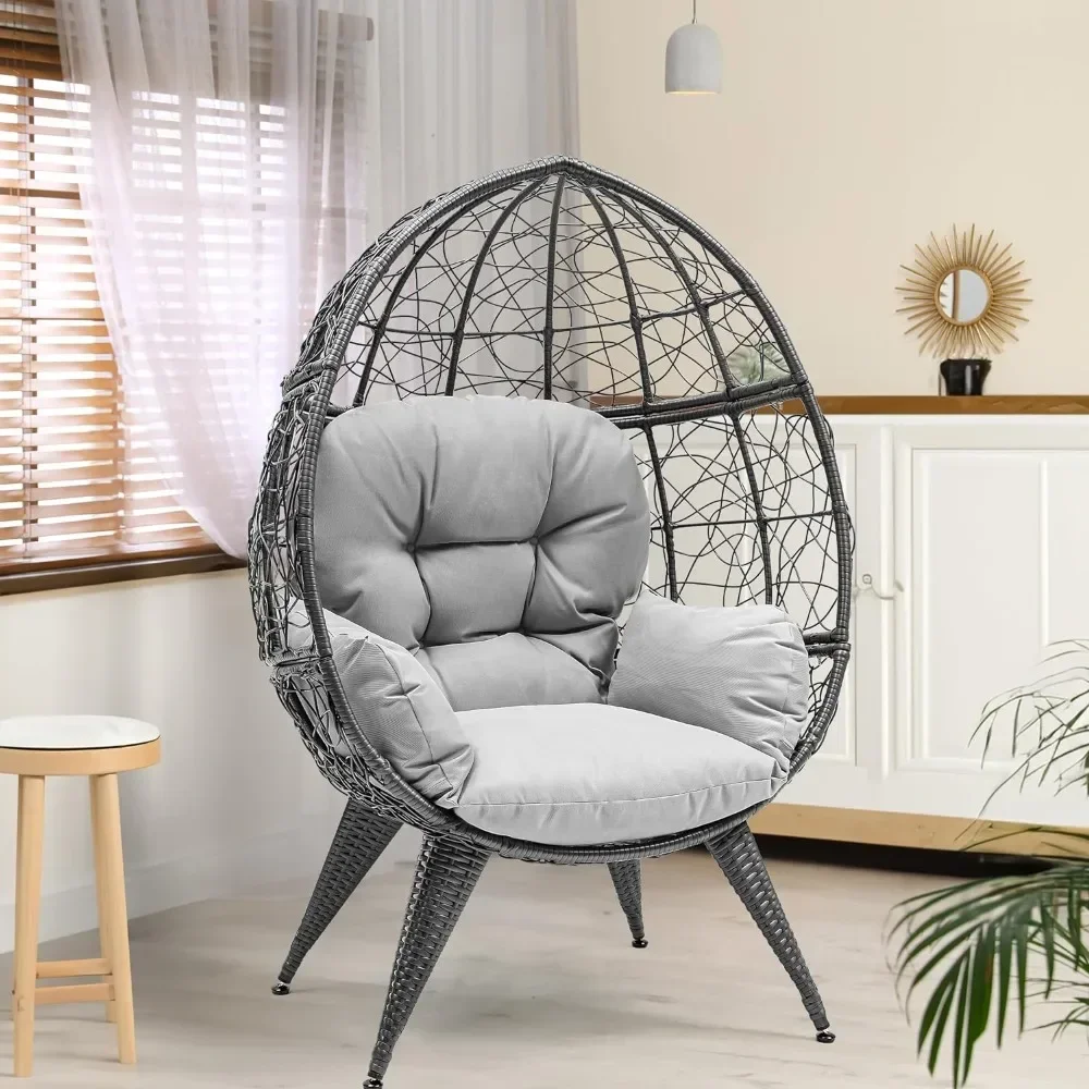 Outdoor Furniture Egg Chair - v كرسي على شكل بيضة معلقة،