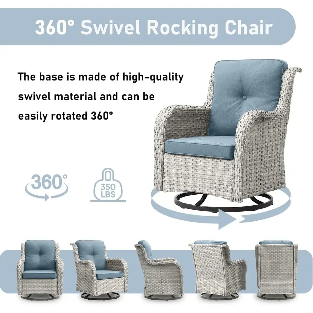 طقم أثاث خارجي مكون من 5 قطع م - مراجعة Outdoor Furniture Grey وسعره