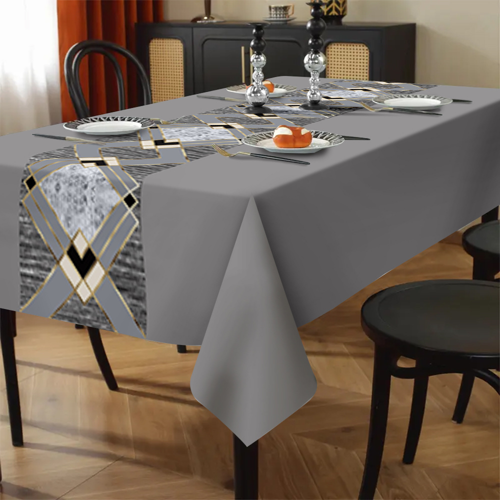 مفرش طاولة سهل الاستخدام بنمط  - مراجعة Outdoor Furniture Grey وسعره