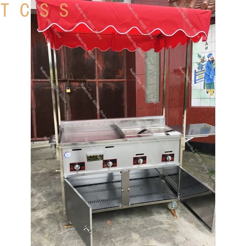 عربة شواء متنقلة متعددة الوظائ - مراجعة Outdoor Furniture Vendors وسعره