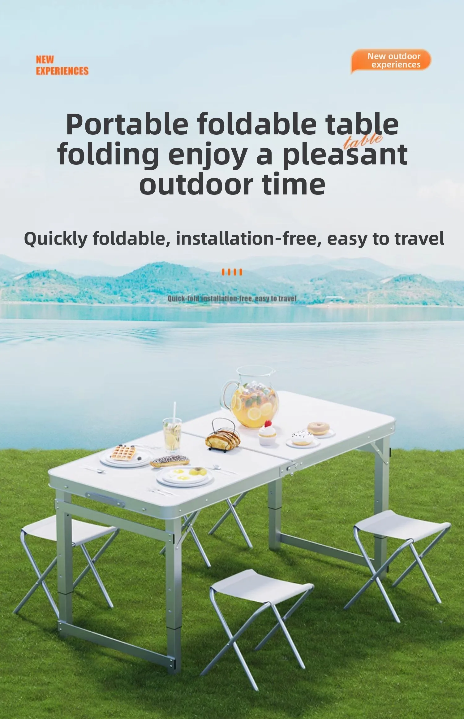طاولات قابلة للطي لبيائعين الش - مراجعة Outdoor Furniture Vendors وسعره
