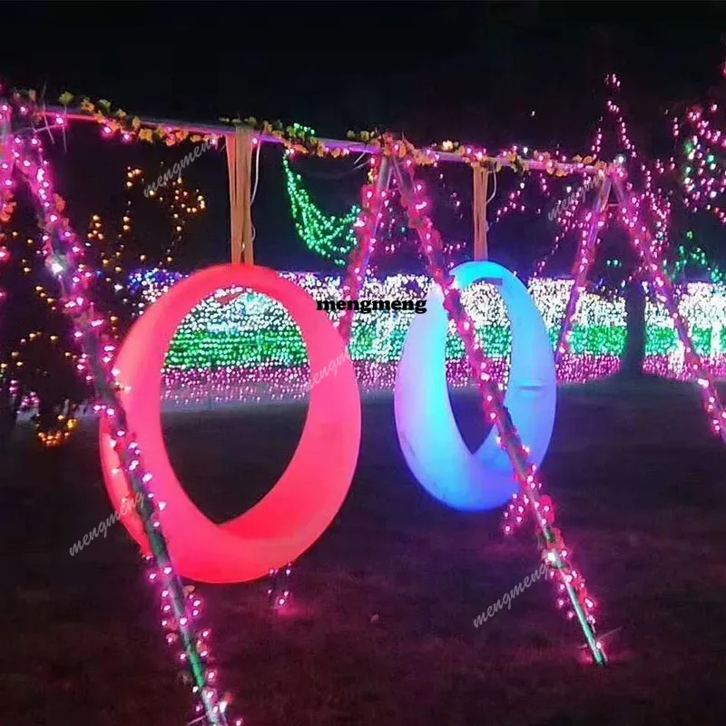 إضاءة LED خارجية، أثاث خارجي ب - مراجعة Outdoor Furniture Egg Chair وسعره