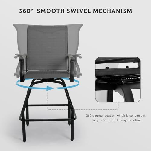 طقم بار للفناء الخارجي مكون من - مراجعة Outdoor Furniture Grey وسعره