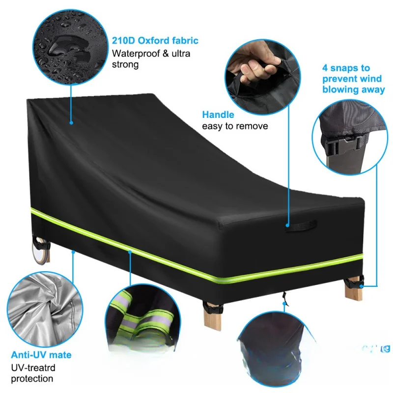 1 قطعة 420D أكسفورد غطاء مقعد  - مراجعة Outdoor Furniture With Covers وسعره