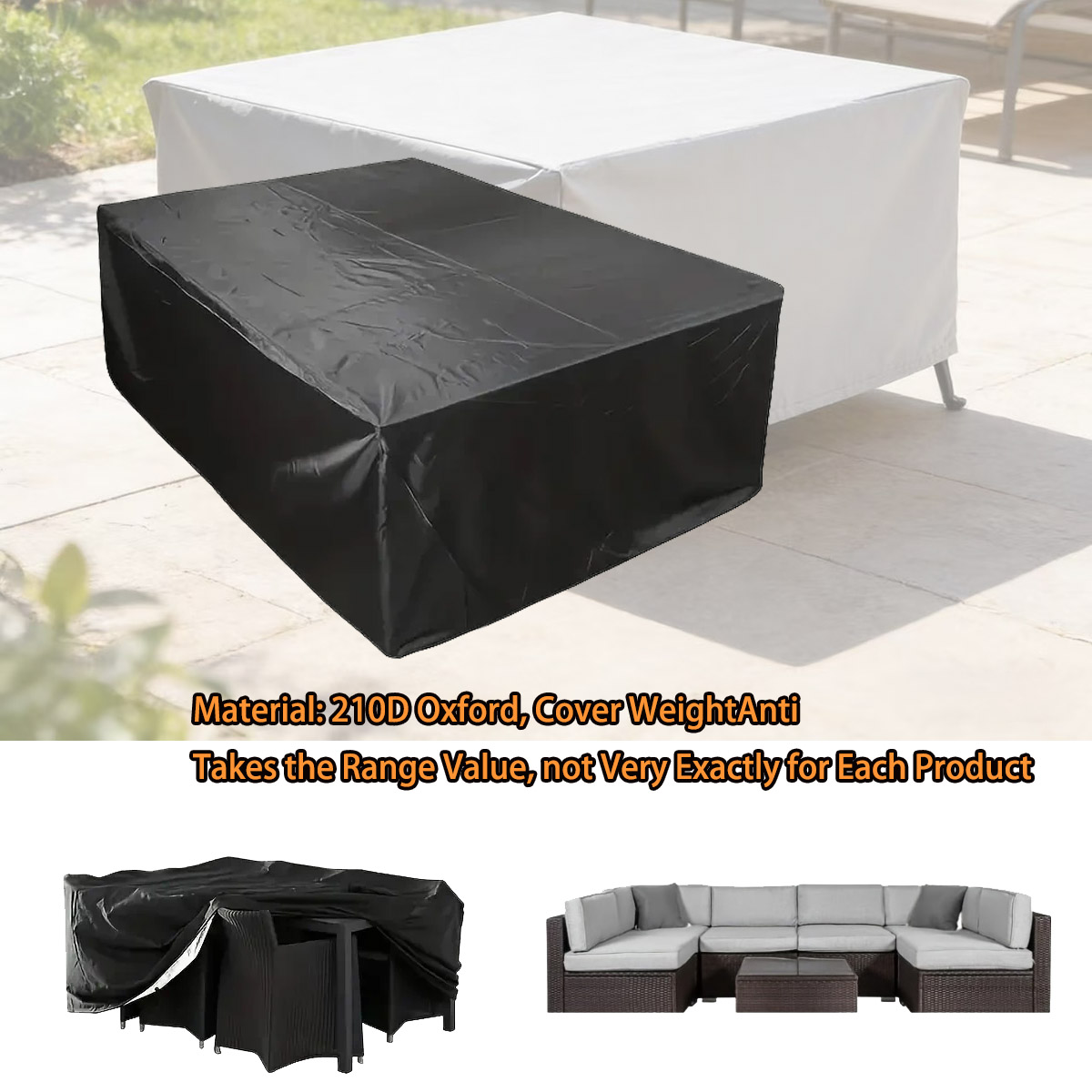 غطاء أثاث خارجي بـ 600 حجم مخت - مراجعة Outdoor Furniture With Covers وسعره