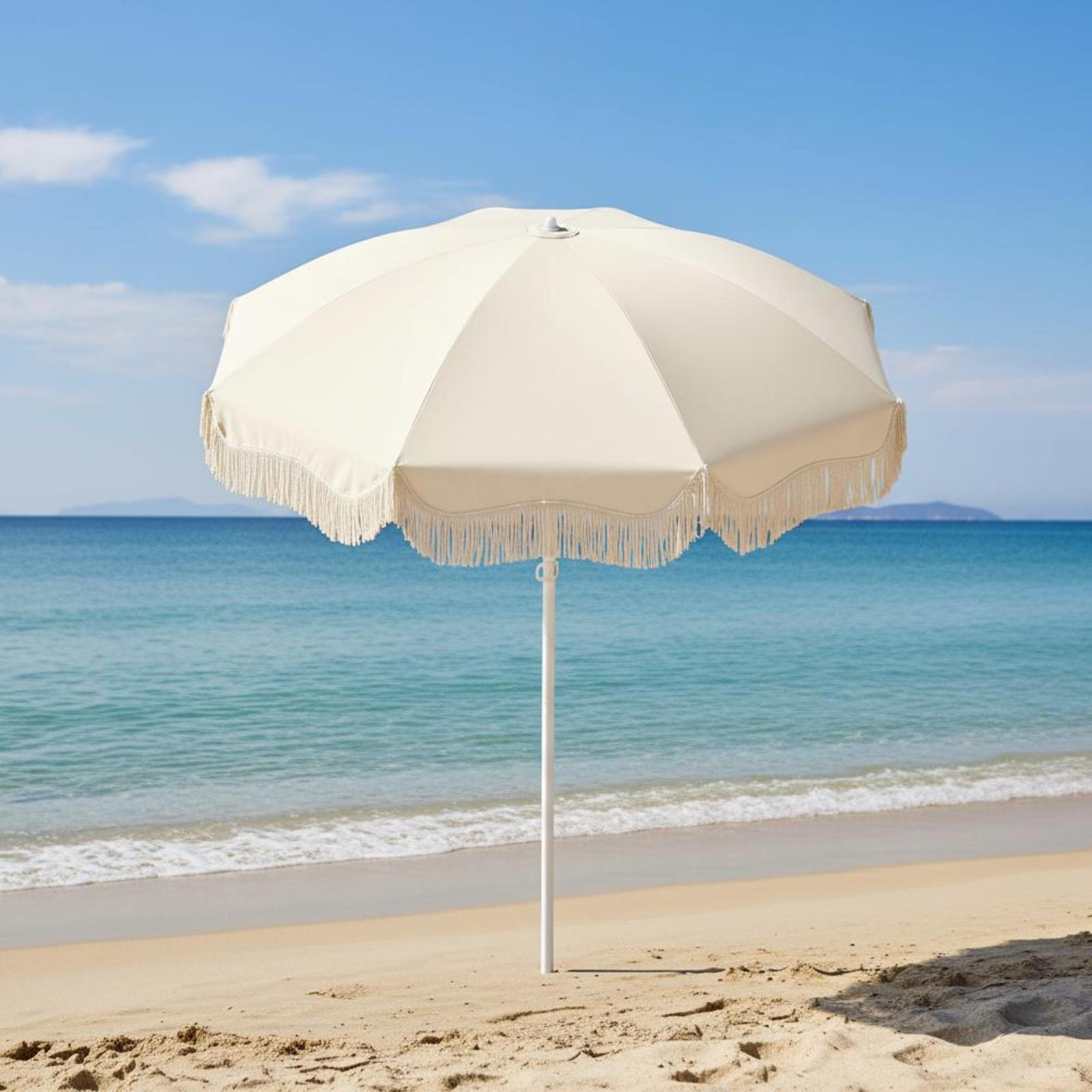 مظلة فناء بحواف مزخرفة مع حماي - مراجعة Outdoor Furniture Plus وسعره