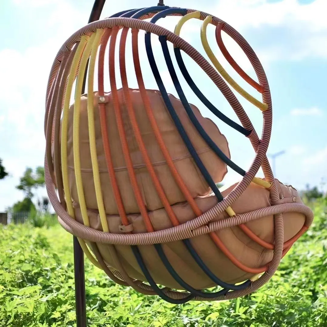 أثاث حديقة فناء معلق كرسي شاطئ - مراجعة Outdoor Furniture Egg Chair وسعره