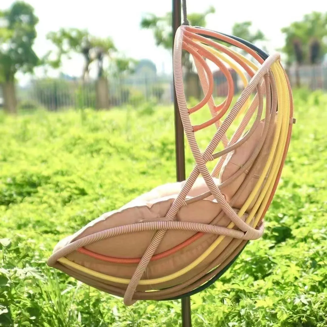 أثاث حديقة فناء معلق كرسي شاطئ - مراجعة Outdoor Furniture Egg Chair وسعره