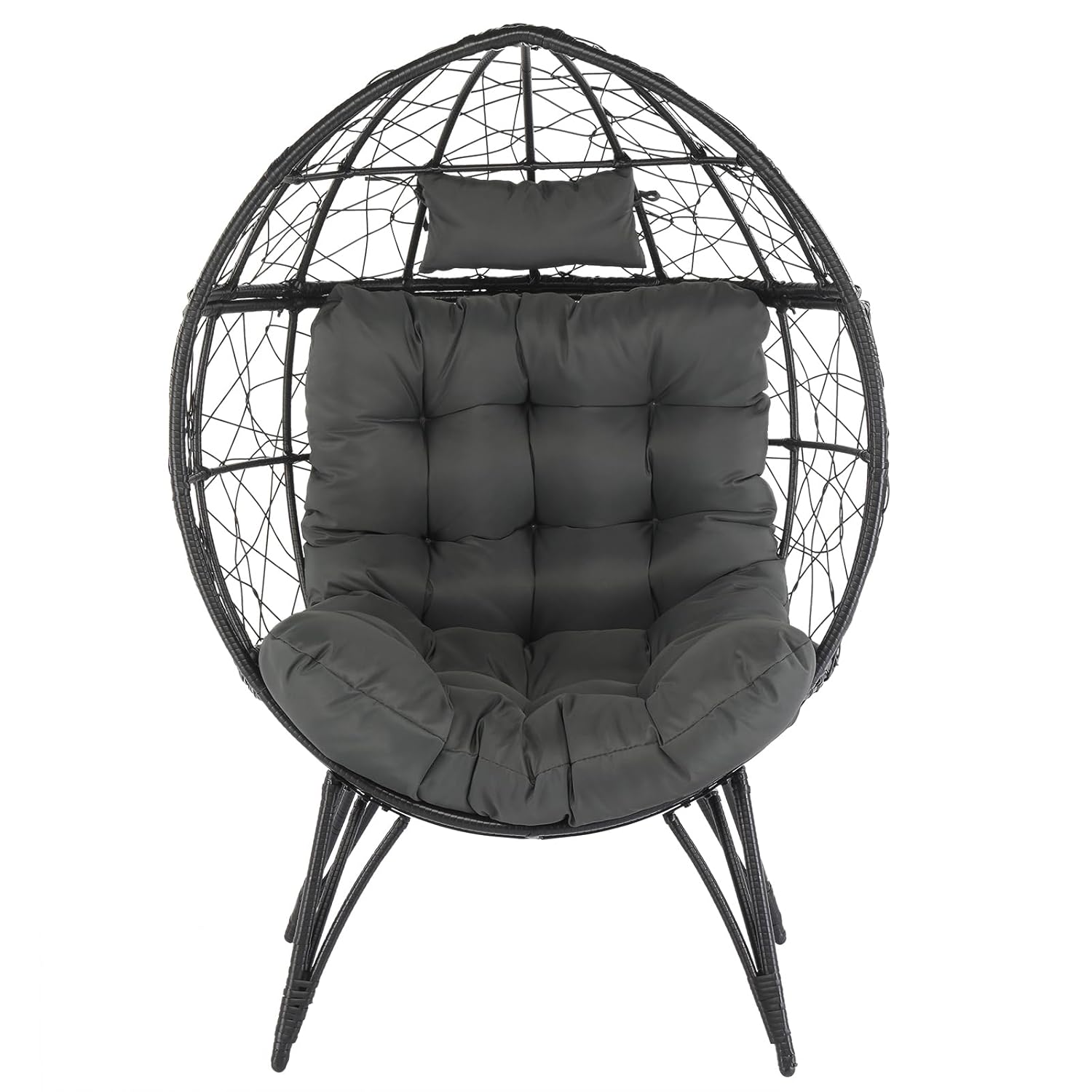 كرسي بيضاوي كبير الحجم من الخي - مراجعة Outdoor Furniture Egg Chair وسعره