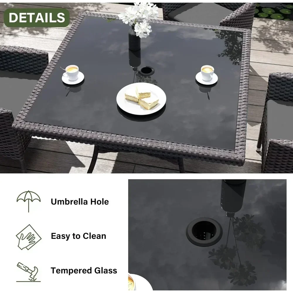 مجموعة أثاث الشرفة، بما في ذلك - مراجعة Outdoor Furniture Grey وسعره