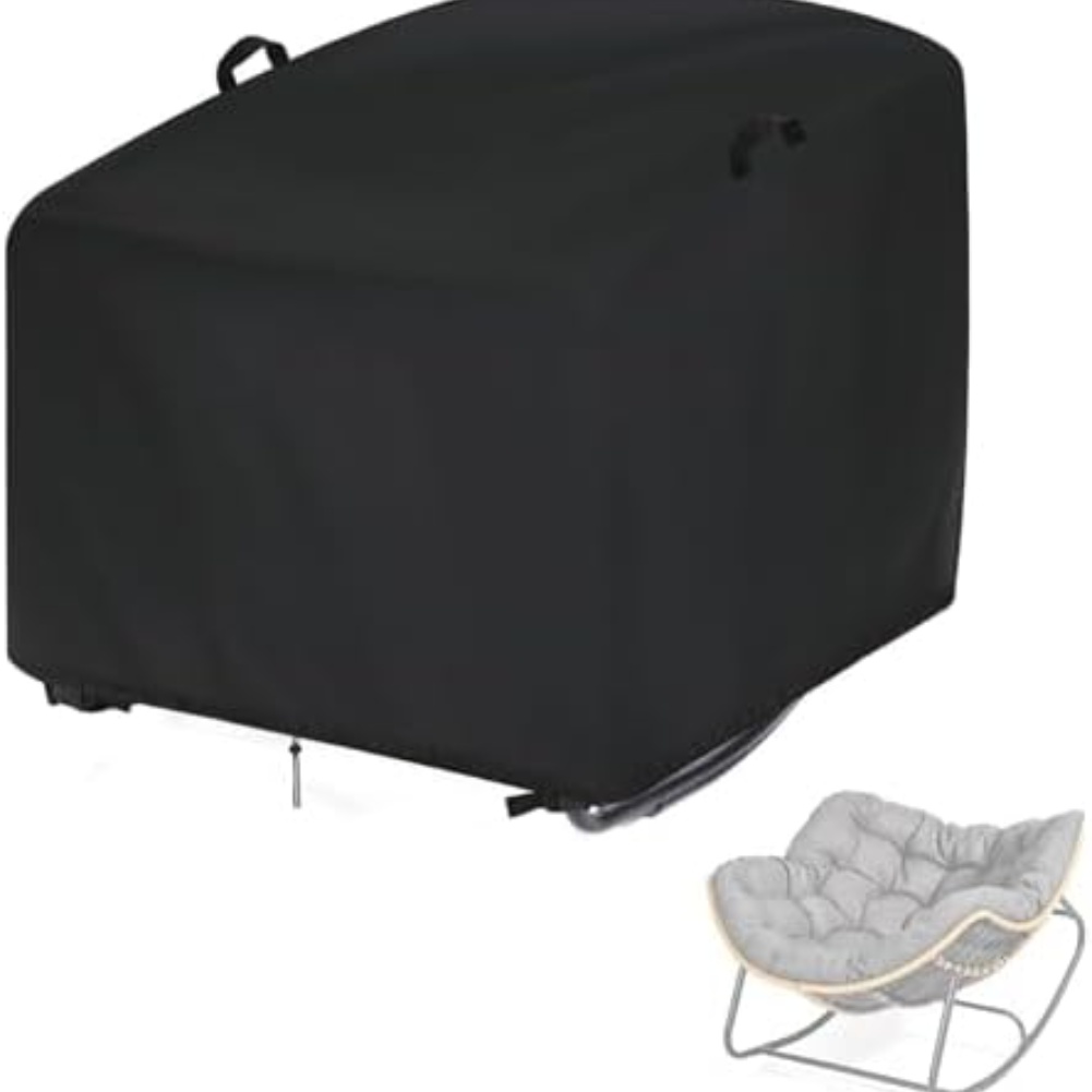 غطاء كرسي هزاز خارجي من قماش أ - مراجعة Outdoor Furniture Egg Chair وسعره