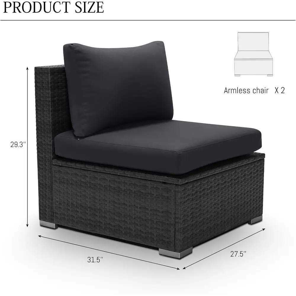 طقم أثاث فناء من الروطان مكون  - مراجعة Outdoor Furniture Grey وسعره