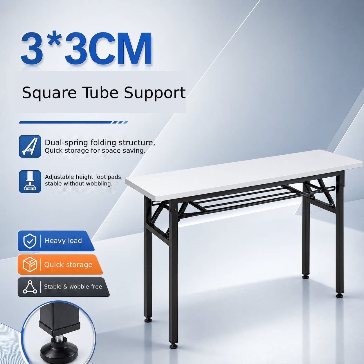 طاولة مستطيلة قابلة للطي محمول - مراجعة Outdoor Furniture Vendors وسعره